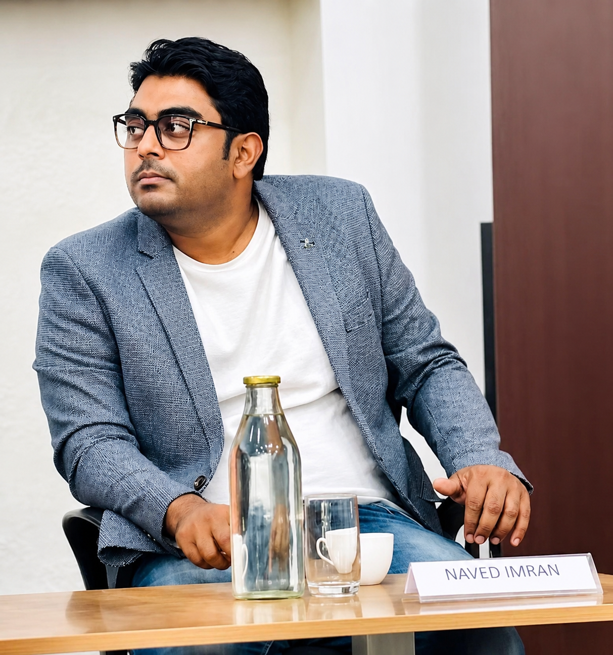 Naved Imran Author Portrait